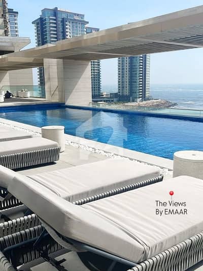Bed Luxury Apartment for Sale in Emaar The Views | 1,390 Sq. Ft. | Golf & Marina View | PKR 8.65 Crore