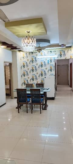Semi Furnished 3 Bedrooms Apartment In Defence Sky Line Defence View Karachi