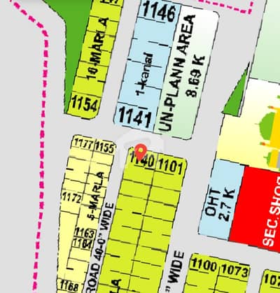 For Sale - 10M Corner Plot in Phase 8 IVY Green