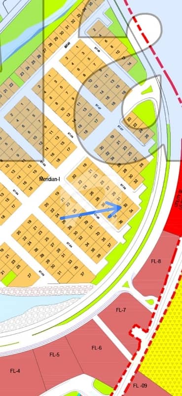 Dha 5 Emmar Block mardien 1 fornt opne street 6