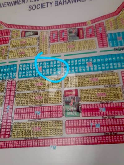 Prime 1 Kanal Residential Plot For Sale Block J, Government Employees Cooperative Housing Society, Bahawalpur