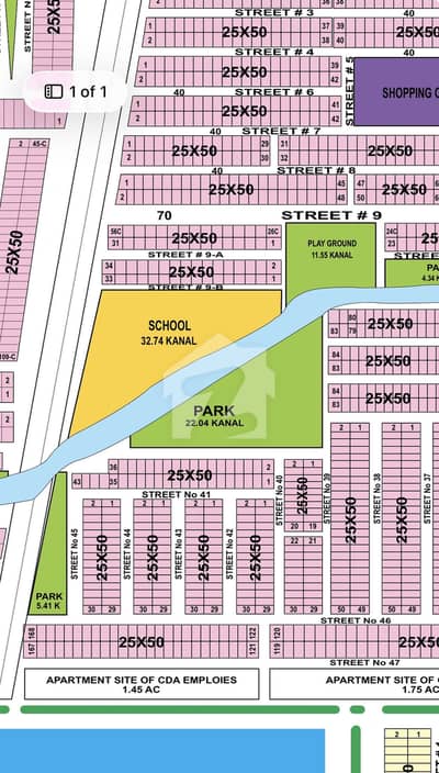 In I-15/4 Residential Plot Sized 5 Marla For Sale