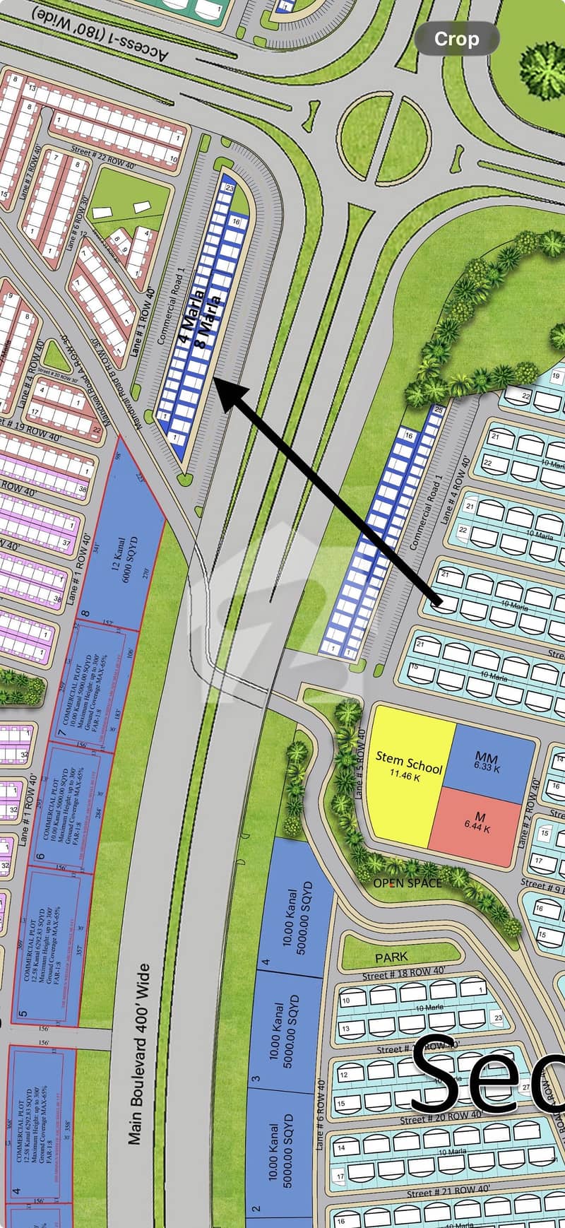 Capital Smart City 8 Marla Commercial 400 Feet Road Capital Smart City 8 Marla Commercial 400 Feet Road