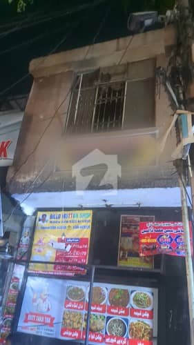 Corner Double-Storey Commercial Shop For Sale Prime Location On Alamgir Road, Krishan Nagar Lahore