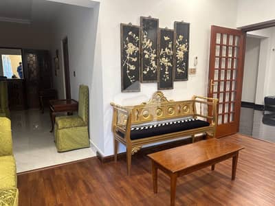 F-7 Fully Furnished Two Bedrooms Ground Portion Available For Rent