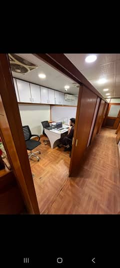 Fully Furnished Office For Rent In Karach At Main Shahrah E Faisal Near Baloch Fly Over