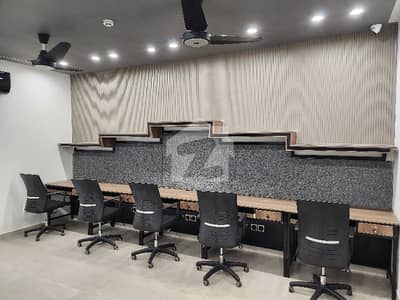 8 Marla Commercial Furnished Floor For Rent In Phase 6 DHA Lahore