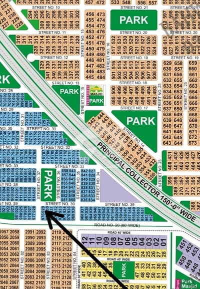 Dha Bahawalpur Sector-D Corner Park Facing + North Facing Plot For Sale Dha Bahawalpur Sector-D Corner Park Facing + North Facing Plot For Sale