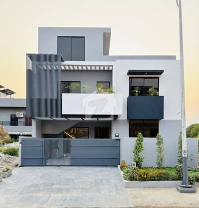 9.5 Marla (35x65) Double Unit Brand New Designer House For sale in Block C-1 Mpchs Multi Garden B17 Islamabad