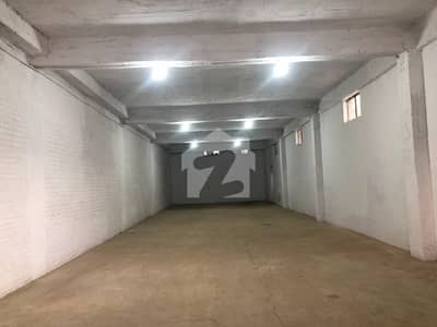 2000 Sqft Ground Floor Warhouse Availabel for Rent in I-9 Islamabd for Distribution Storage