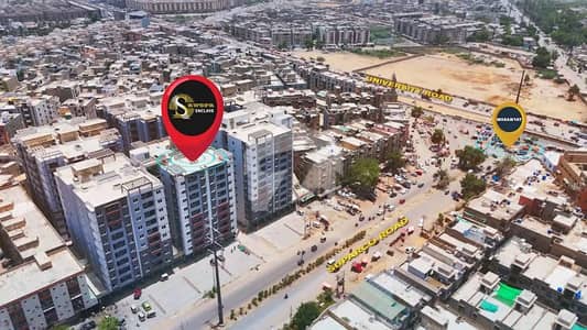 سکیم 33 کراچی میں 3 کمروں کا 7 مرلہ فلیٹ 1.0 لاکھ میں کرایہ پر دستیاب ہے۔