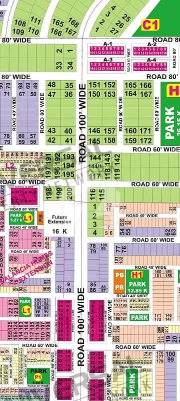 Adil Estate Offers Spacious 8 Kanal Residential Plot Is Available In Valencia Housing Society For Sale