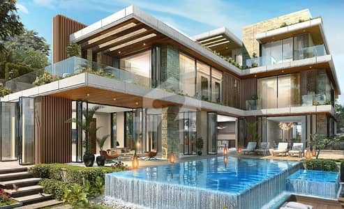 1 Kanal Top Quality Build Luxurious Beautiful Modern Design Villa With Basement For Sale In DHA Lahore Phase 6 Prime Location