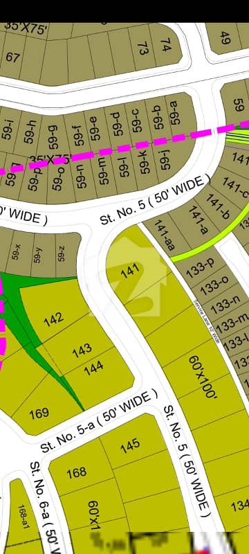 2 Kanal Corner Reasonable Price Plot for Sale 2 Kanal Corner Reasonable Price Plot for Sale