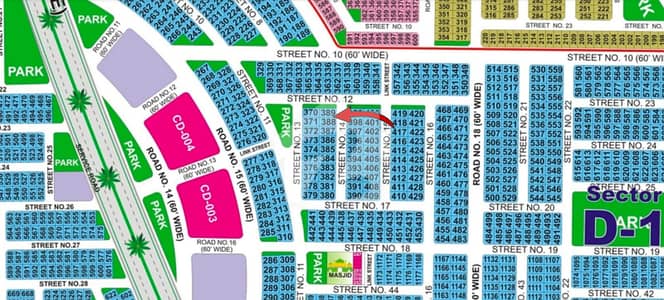 10 Marla Prime Residential Plot For Sale In DHA Bahawalpur Sector D