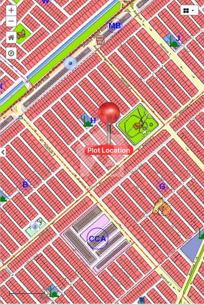 Urgent Sale 1 Kanal Plot Near To The Park (DHA Phase-6 Block H)