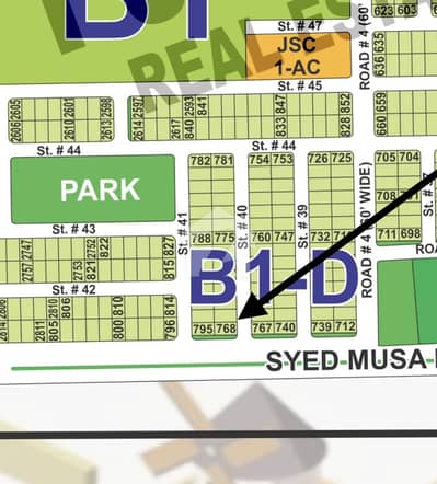 Corner 10 Marla Spacious Residential Plot Is Available In DHA Phase 1 - Sector B1 For sale