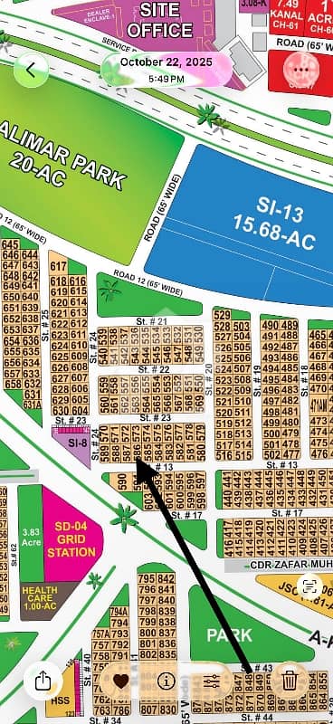 01 Kanal Possession Area Plot
