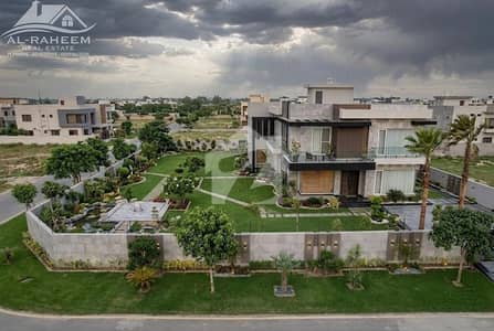OWNER NEEDY 1 KANAL LAWN PLUS 1 KANAL BRAND NEW ULTRA MODERN CORNER DESIGN VILLA FOR SALE IN DHA PHASE 7 NEAR TO PARK.
