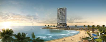 Live the Ultimate Waterfront Lifestyle in a 2 Bedroom 1840 Square Feet Ocean View Apartment with a Private Plunge Pool at AA Beachfront in HMR Waterfront Situated at DHA Phase 8 on Just 10% Booking with a 5 Year Payment Plan