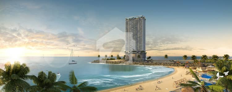 Live the Ultimate Waterfront Lifestyle in a 2 Bed 1840 Square Feet Ocean View Apartment with a Private Plunge Pool at AA Beachfront in HMR Waterfront Situated at DHA Phase 8 on Just 10% Booking with a 5 Year Payment Plan
