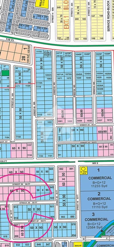 1100 series 2nd corner from Main Double Road 1100 series 2nd corner from Main Double Road