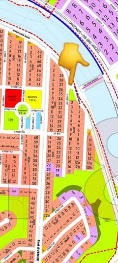 DHA Phase 5 ISB SECTOR C Kanal Plot Available For Sale Good Location Lavel Solid Land Plot Very Close To River View Road Golf Club.