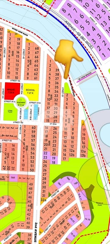 DHA Phase 5 ISB SECTOR C Kanal Plot Available For Sale Good Location Lavel Solid Land Plot Very Close To River View Road Golf Club.