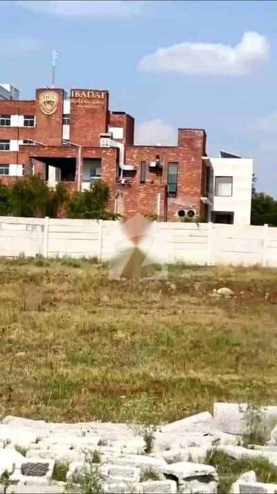 8 Marla Commercial Plot For Sale Near Ibadat International University, Japan Road Islamabad