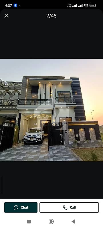 5 Marla Facing Park Spanish House For Sale in A Extension, Citi Housing Sialkot