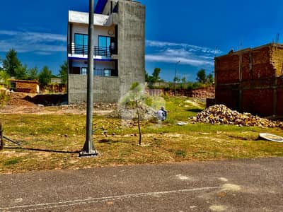 5 Marla Possession Plot for Sale in Park View City Islamabad J Block | Margalla Hills Facing