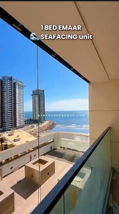 Last Unit Available | Luxury 1 Bed Partial Sea View Apartment for Sale | 1376 Sqft | Emaar Panorama | DHA Phase 8 Karachi