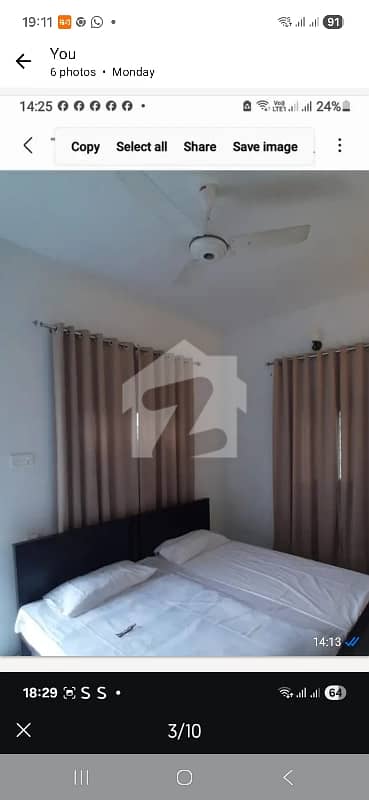 F-6 Fully Furnished studio,/room With Attached Bath And Kitchen For Single at 2nd Flr