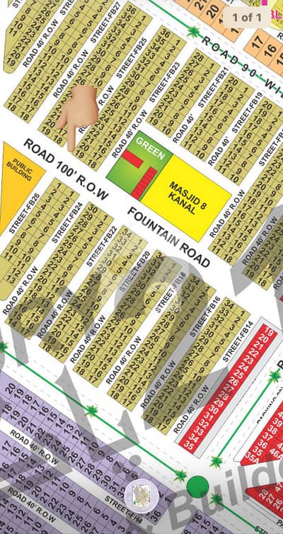 7 Marla Corner Plot For Sale in Citi Housing Jhelum