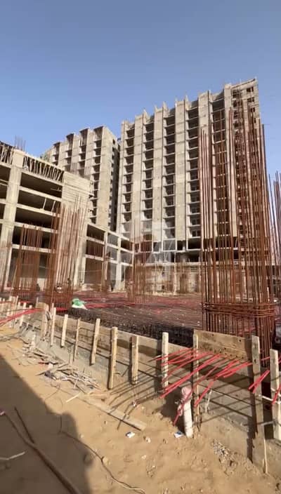 جناح ایونیو کراچی میں 2 کمروں کا 6 مرلہ فلیٹ 1.85 کروڑ میں برائے فروخت۔