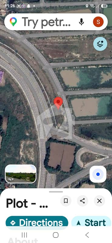 PLOT FOR SALE IN DHA PHASE IN 9 PRISM OUTER CIRCLE