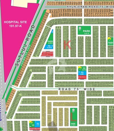 K Block | 10 Marla Plot For Sale In LDA City | Prime Location in Lda City