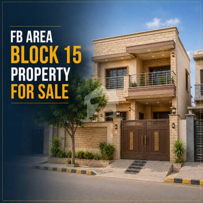 120 Sq. Yards Single Belt House For Sale In FB Area Block 15 Karachi | Near Javed Nihari 120 Sq. Yards Single Belt House For Sale In FB Area Block 15 Karachi | Near Javed Nihari