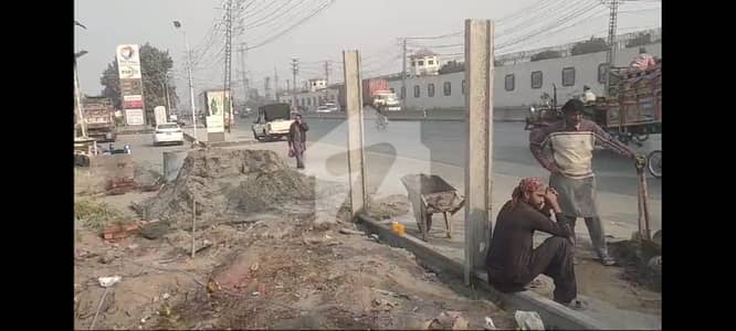 Adil Estate Offers Main Multan Road 4 Kanal Lifetime Commercial Paid Plot Available For Sale 100 Year Lease