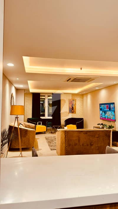 Luxurious 3-Bedroom Fully Furnished Apartment In Goldcrest, DHA Lahore Available For Long & Short-Term Rent Luxurious 3-Bedroom Fully Furnished Apartment In Goldcrest, DHA Lahore Available For Long & Short-Term Rent