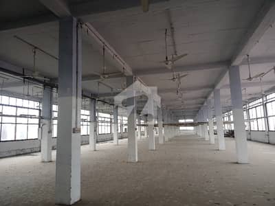 25 Kanal Factory ( Warehouse) Available For Rent.