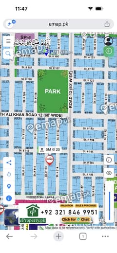 5 Marla Corner & Park Facing Plot for Sale Sector P, DHA Multan