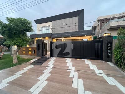 1 Kanal Brand corner New Super luxury ultra Modern Designer House For sale in Eme society
