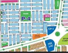 5 Marla Plot CLOSE Park Facing AND CLOSE 150 Ft Road For Sale Sector P In DHA MULTAN PHASE 1.