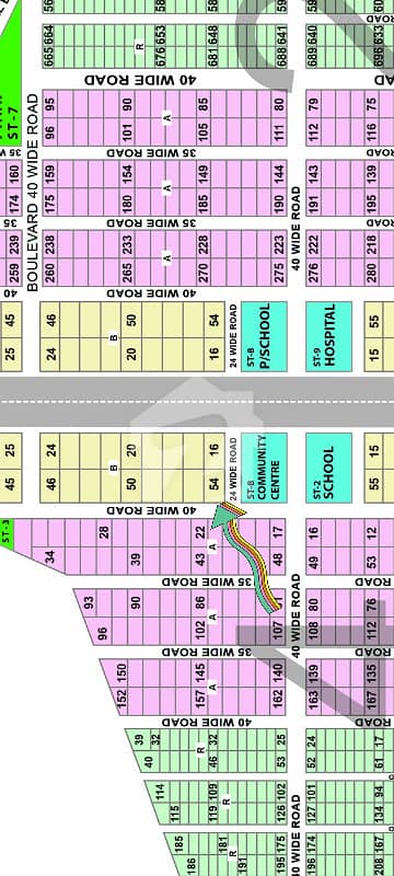 400 Square Yard Plot For Sale In Block 4 Saadi Garden Scheme 33 Karachi (60 Feet Road)