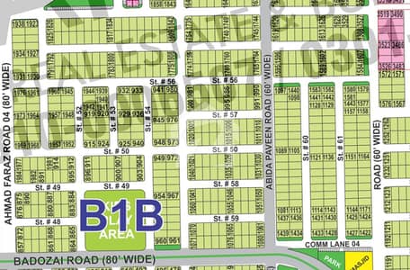 10 Marla Hot Location Plot in b-3 Sector | Plot #. . . . | back to big Park & Main Road