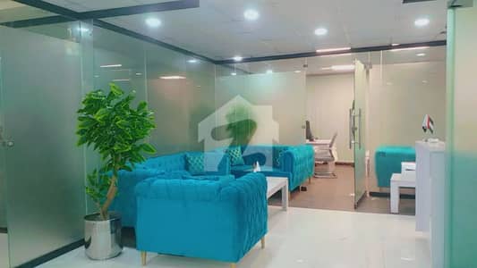 800 SQFT OFFICE FOR RENT AT IDEAL LOCATION OF GULBERG