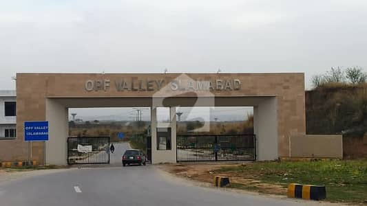 1 kanal devlop possion corner plot for sale in opf valley Islamabad