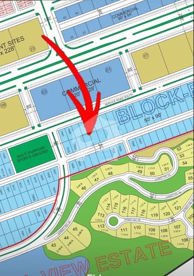 Faisal Hills B Block 1 Kanal Top Location Plot For Sale