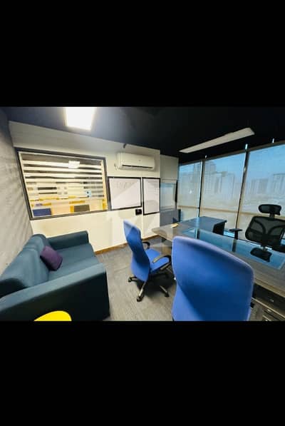 SEMI FURNISHED OFFICE  FOR RENT